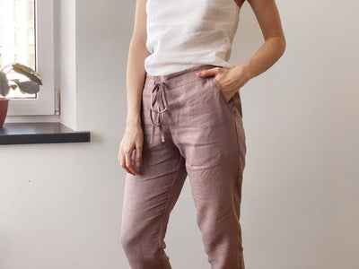 Pantalon "Lina" – Élégance naturelle en lin